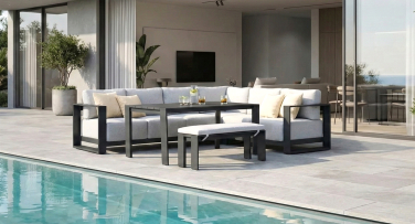 Zahradní sedací/jídelní souprava Accordia Corner8 Long