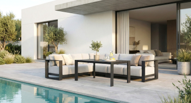 Zahradní sedací/jídelní souprava Accordia Corner6 Long