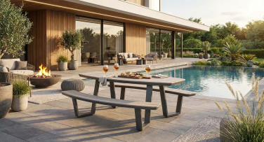 Luxusní a designová zahradní lavice Eclipse 220