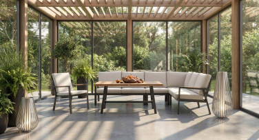 Zahradní sedací souprava Crena Corner Plus Woodlook