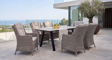 Luxusní zahradní jídelní souprava Verdana – dokonalé spojení designu a pohodlí