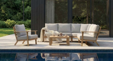 Zahradní sedací souprava Lignum Classic6 Woodlook