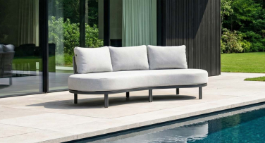 Venkovní pohovka View3 Rope pro 3 osoby