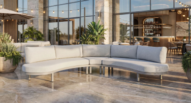 Designová venkovní pohovka Dune Taupe