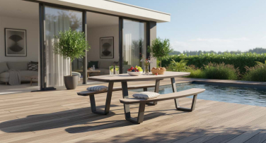 Luxusní a designová zahradní lavice Eclipse 220