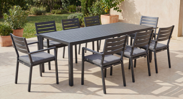 Hliníková zahradní jídelní souprava Martana8