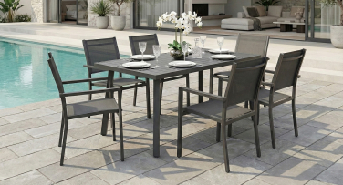 Kvalitní zahradní nábytek - jídelní souprava Stella6