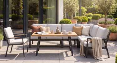 Zahradní sedací souprava Crena Corner Plus Woodlook
