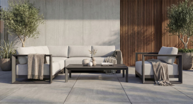 Luxusní Hliníkovýá zahradní sedací souprava Accordia6