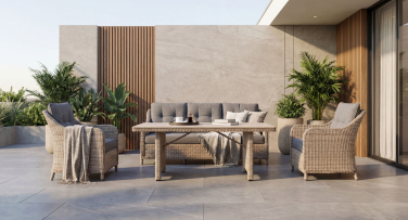 Ratanový zahradní nábytek Capri5 s vysokým stolem kvalitni