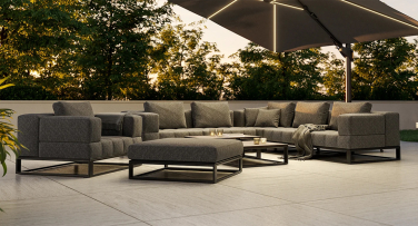 Luxusní venkovní sedací souprava LeBance Fabric