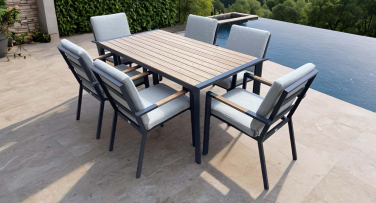 Zahradní jídelní souprava Grena Dining6