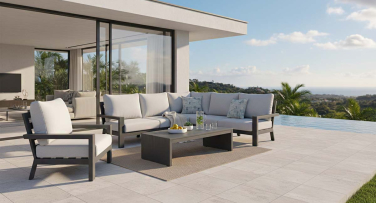 Luxusní zahradní rohová sedačka Venue