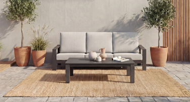 Luxusní zahradní pohovka s konferenčním stolem Vector3