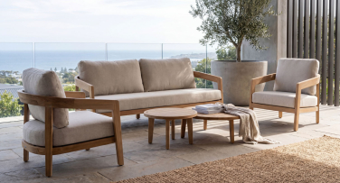 Luxusní zahradní sedací souprava Lecce5 Teak