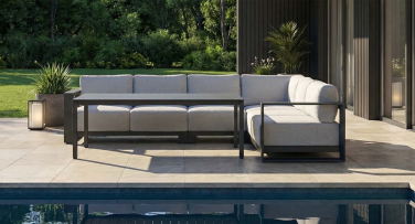 Zahradní sedací/jídelní souprava Accordia Corner6 Long