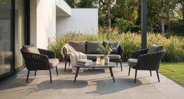 Luxusní zahradní sedací souprava Torino antracit