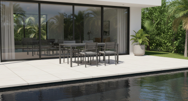 Praktický Hliníkový zahradní jídelní set Martana4