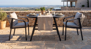 Venkovní set pro dva Sirocco Bistro restaurace balkon