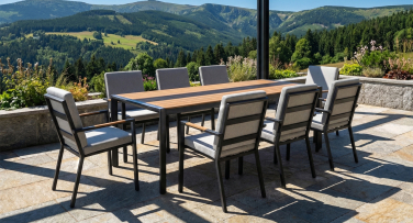 Zahradní jídelní souprava Crena Dining8 Woodlook