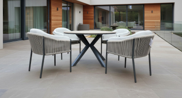 Zahradní jídelní souprava Magna4 Circle Polywood