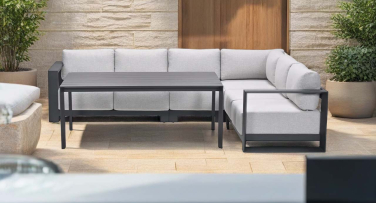 Zahradní sedací/jídelní souprava Accordia Corner6 Long