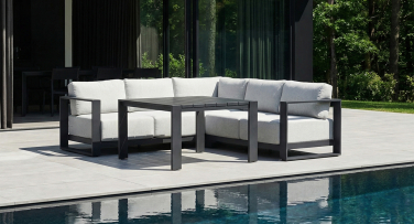 Zahradní sedací souprava Accordia Dining5 s vysokým stolem