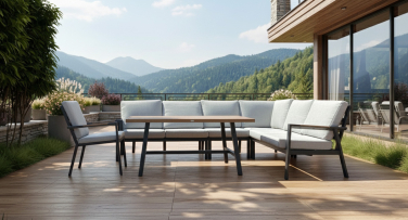 Zahradní sedací souprava Crena Corner Plus Woodlook