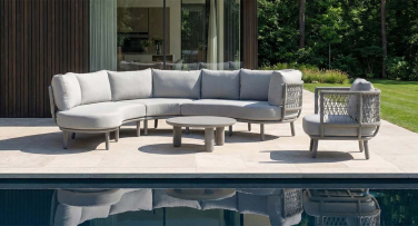 Luxusní zahradní sedací set Serene XL designový zahradní nábytek VONE