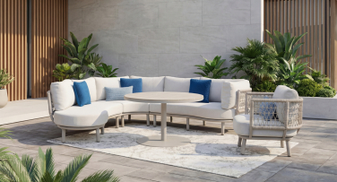 Luxusní zahradní sedací set Serene XL designový zahradní nábytek VONE