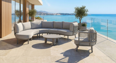 Luxusní zahradní sedací set Serene XL designový zahradní nábytek VONE