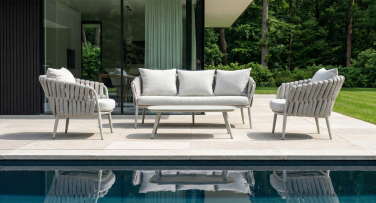 Luxusní zahradní sedací souprava Torino sand