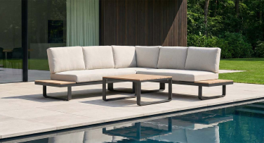 Rohová zahradní pohovka Treva 239cm